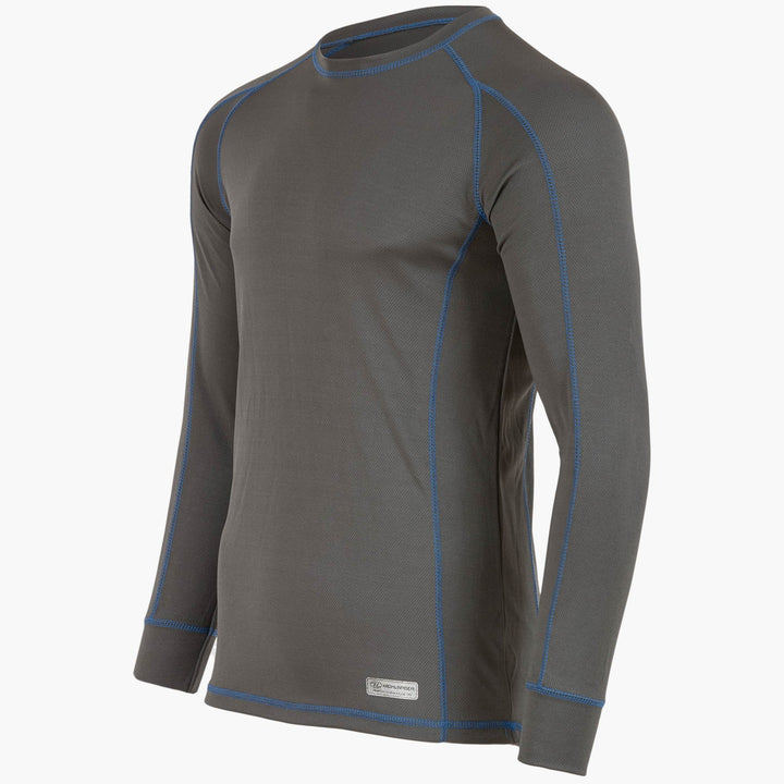 Highlander Pro 120 Base Layer Long Sleeve Shirt Mens Grey