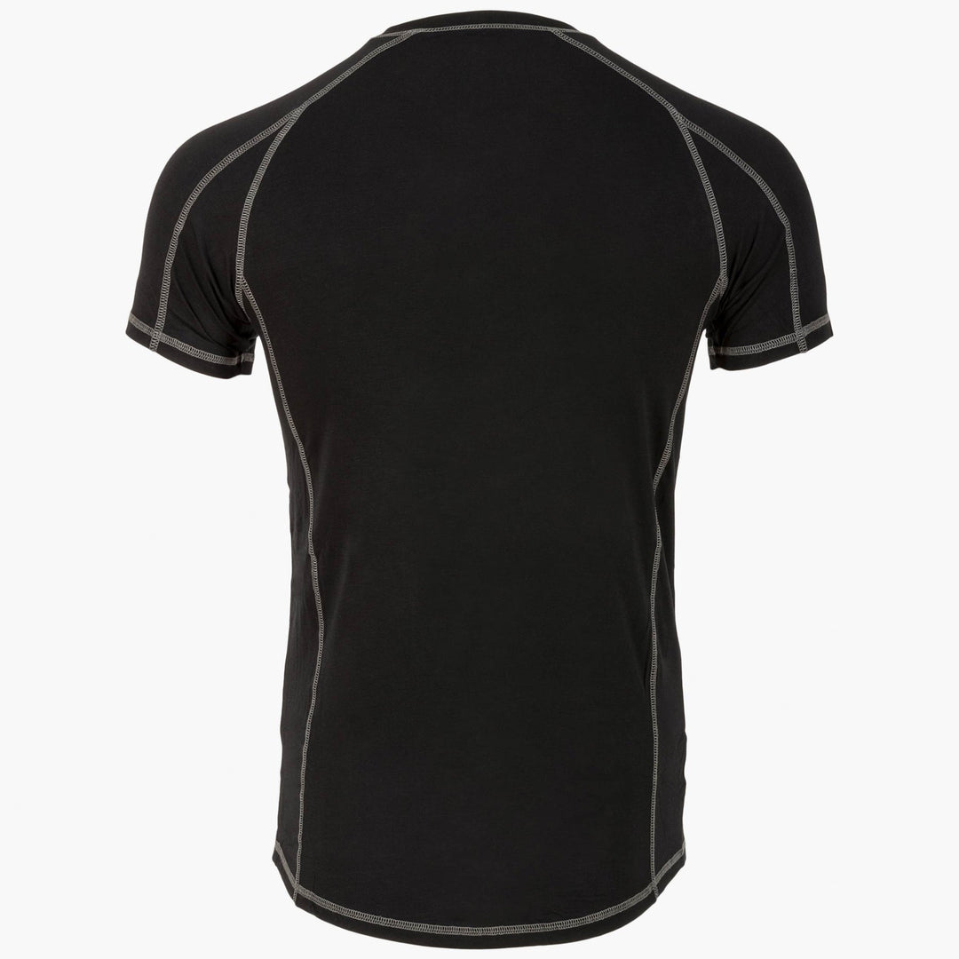 Highlander Men's Bamboo 190 Short Sleeve Top Black