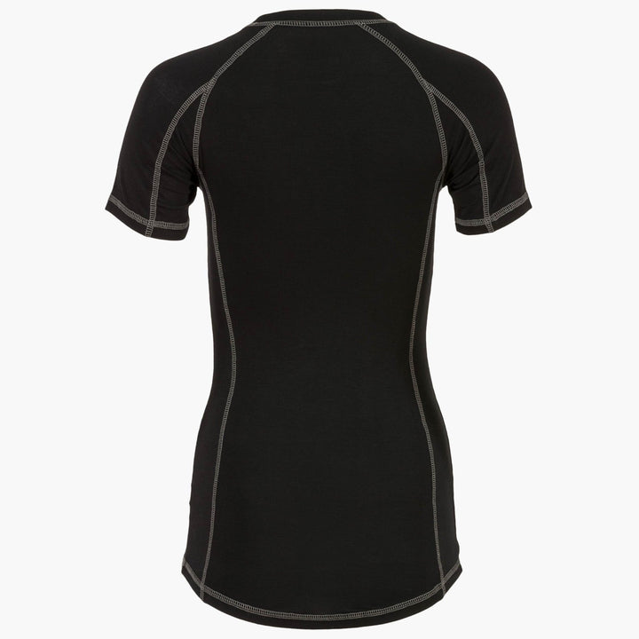 Highlander Women's Bamboo 190 Short Sleeve Top Black