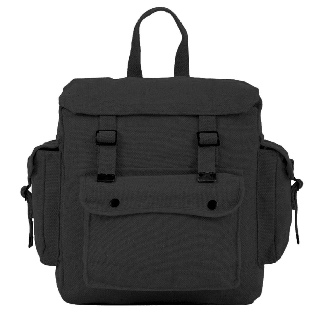 Highlander Large Pocketed Web Backpack Black