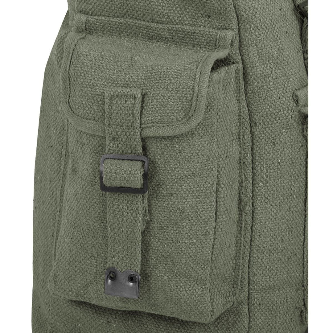 Highlander Large Pocketed Web Backpack Olive