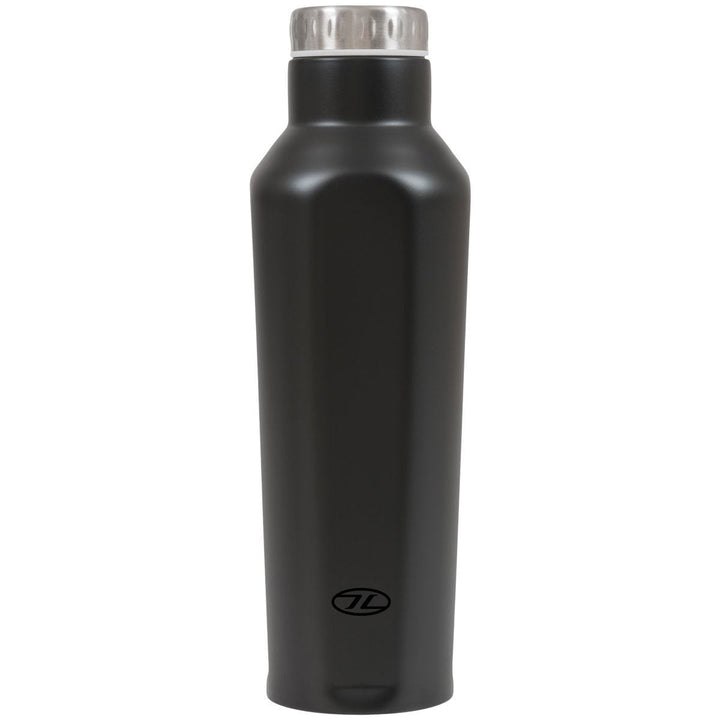 Highlander 500ml Ashta Stainless Steel Bottle Black