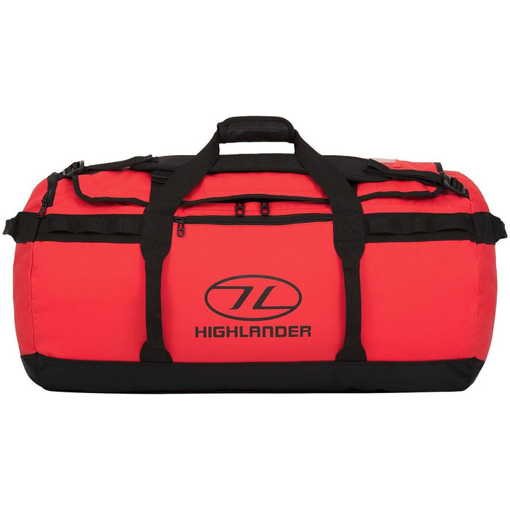 Highlander Storm Kitbag 90L Red