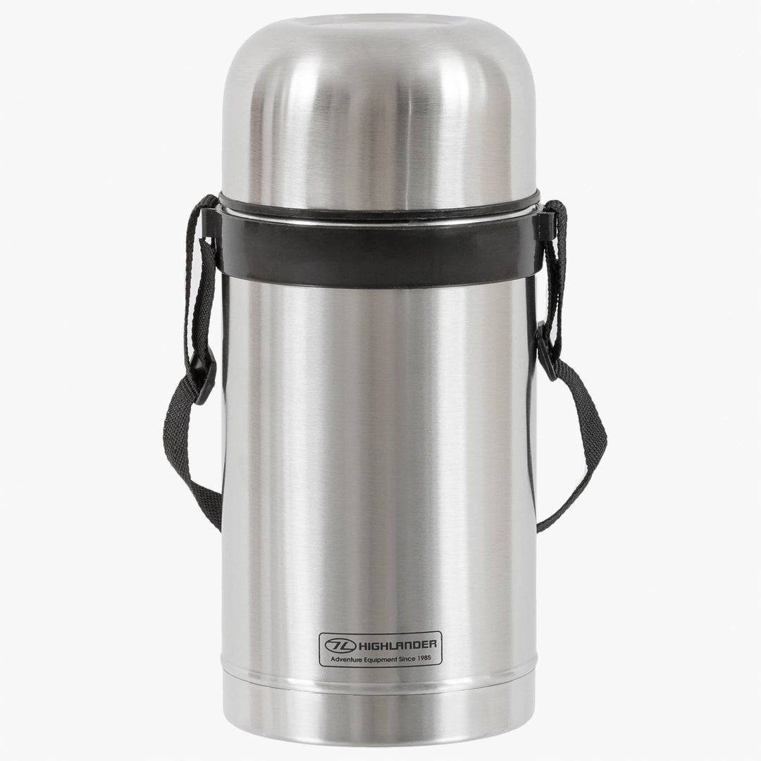 Highlander Duro Food Flask Silver 1L