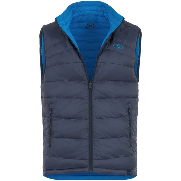 Highlander Reversible Gilet Navy Lake Blue