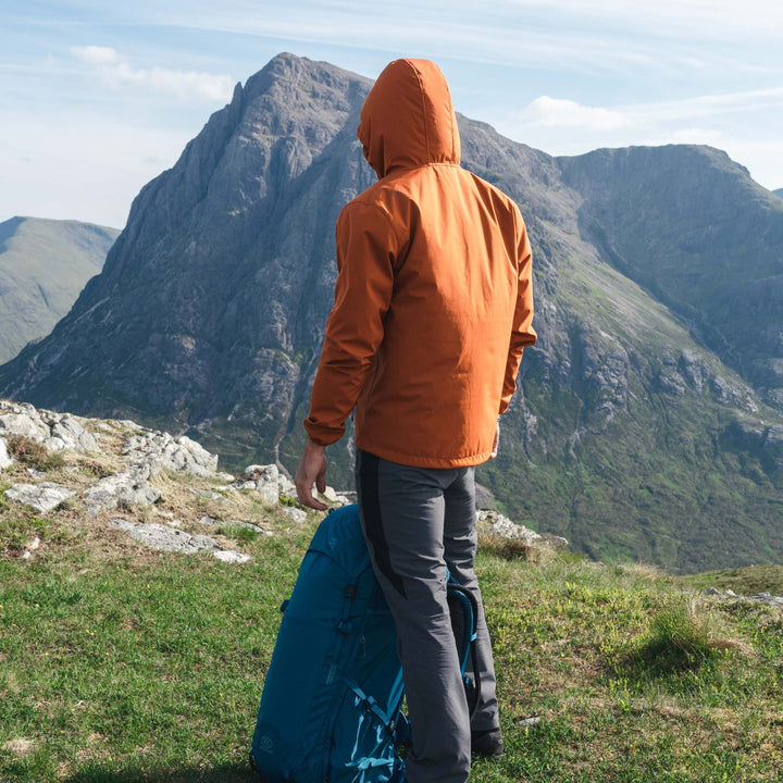 Highlander Shield Softshell Jacket Mens Orange