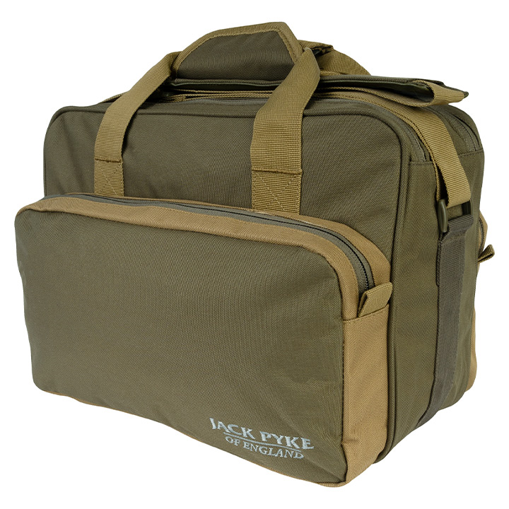 Jack Pyke Sporting Shoulder Bag Green/Tan