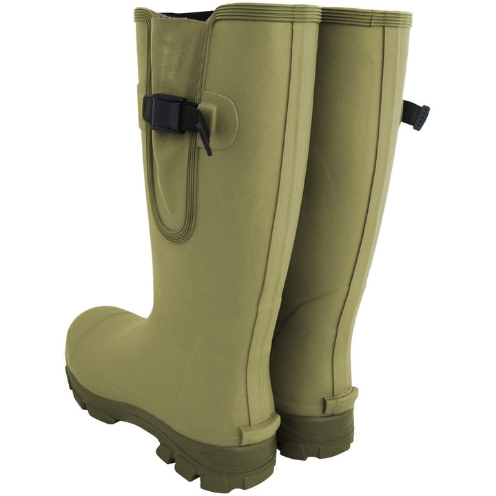 Jack Pyke Ashcombe Gusset Wellington Boots Olive