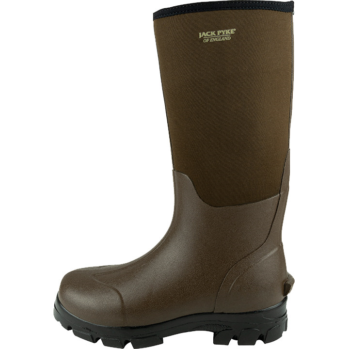 Jack Pyke Ashcombe Neoprene Wellington Boot Brown