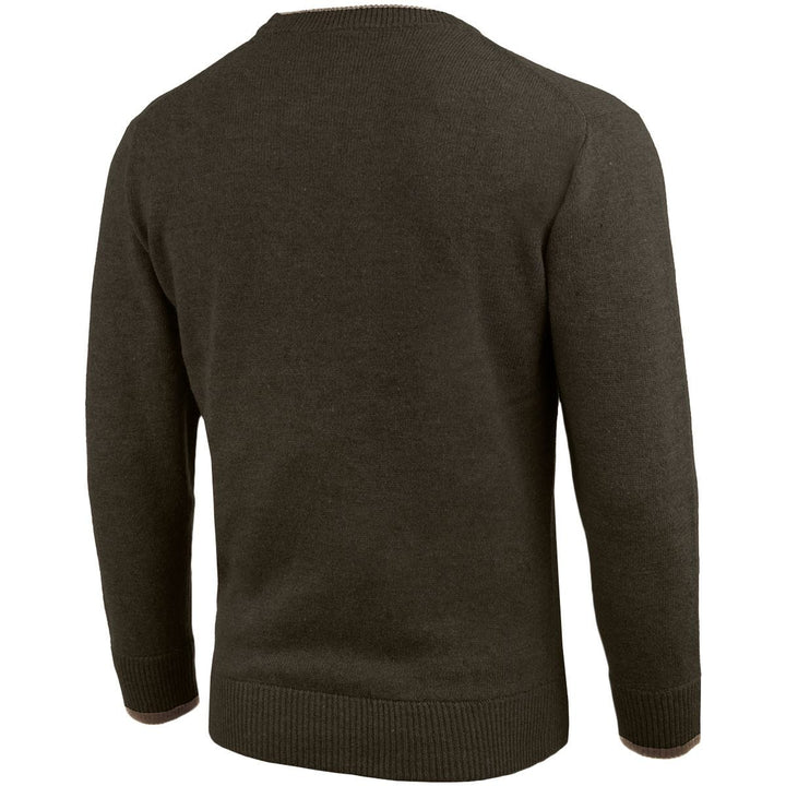 Jack Pyke Ashcombe Crew Neck Pullover Dark Olive