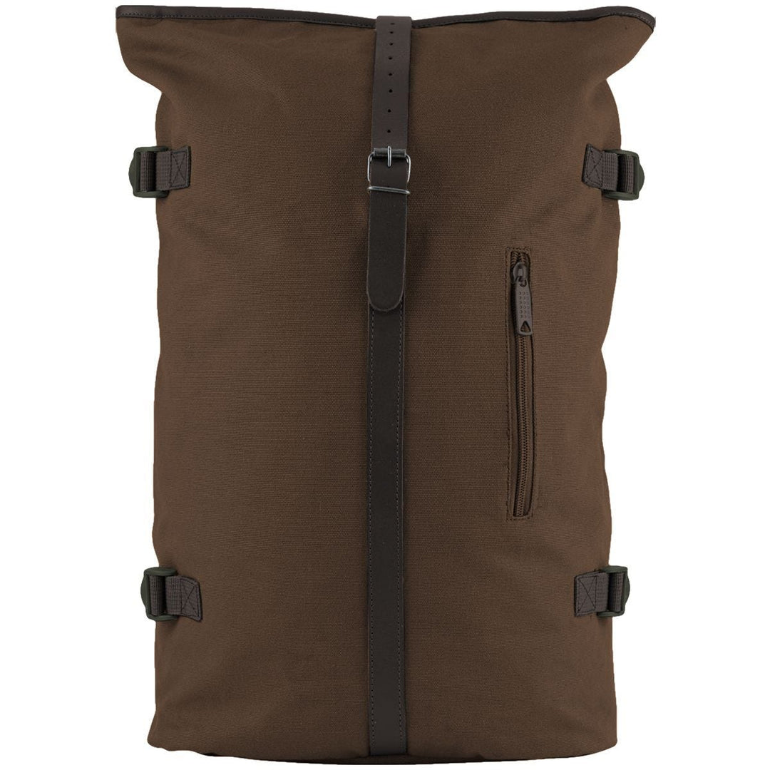 Jack Pyke Canvas Fold Top Rucksack Brown