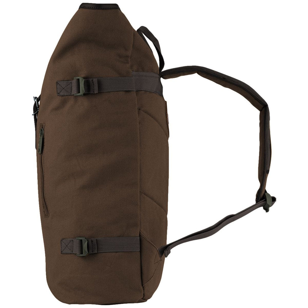 Jack Pyke Canvas Fold Top Rucksack Brown