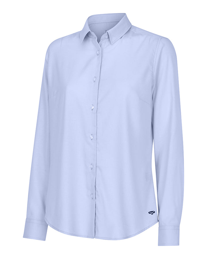 Hoggs Of Fife Callie Twill Shirt Blue