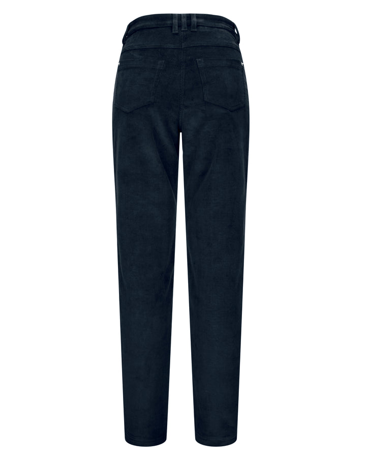 Hoggs Of Fife Ceres Ladies Cord Stretch Cord Jean Midnight Navy