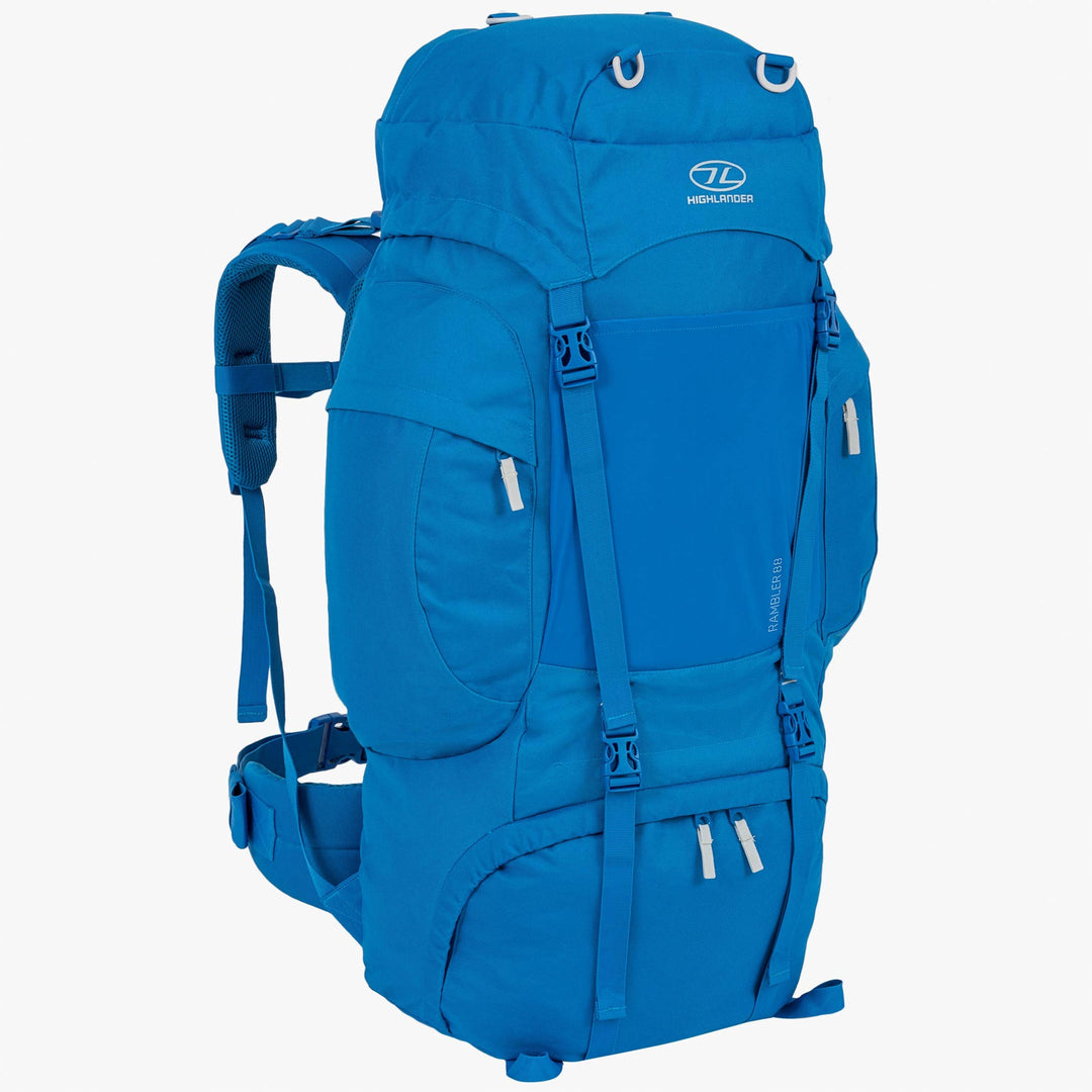 Highlander Rambler Rucksack 88L Blue