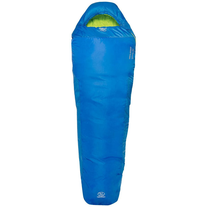 Highlander Serenity 250 Mummy Sleeping Bag Blue