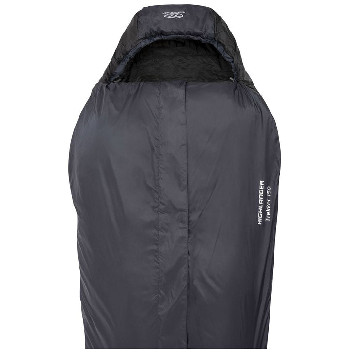 Highlander Trekker 150 Mummy Sleeping Bag Charcoal