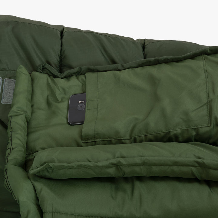 Highlander Forces Phoenix Spark 150 Mummy Sleeping Bag Olive Green