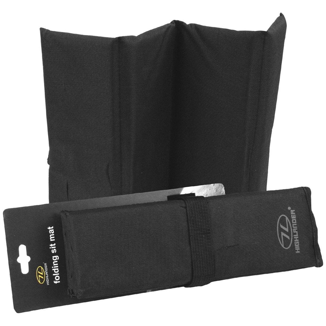 Highlander Folding Sit Mat Black