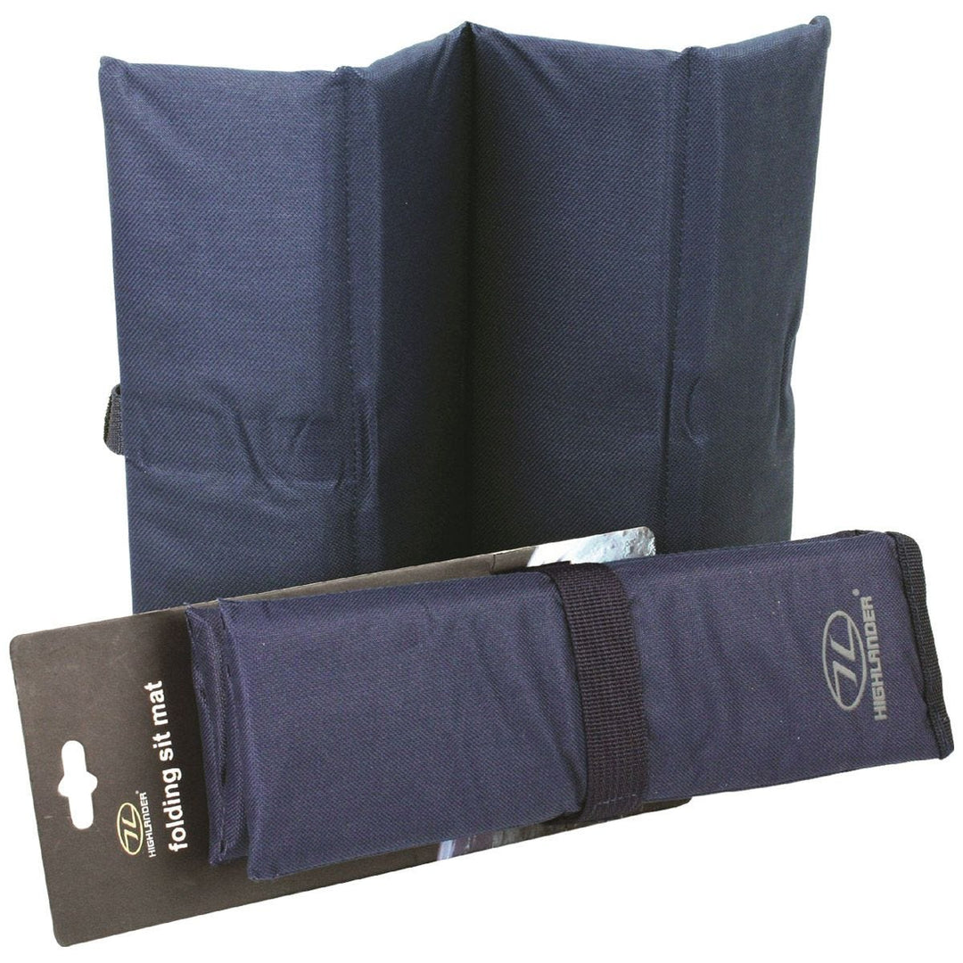 Highlander Folding Sit Mat Blue