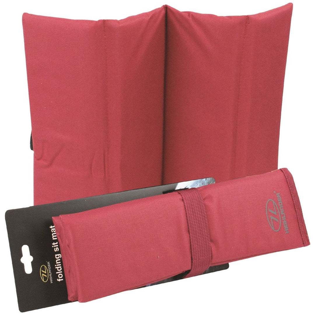 Highlander Folding Sit Mat Red