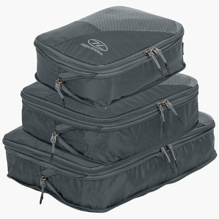 Highlander Compakta Packing Cubes Grey