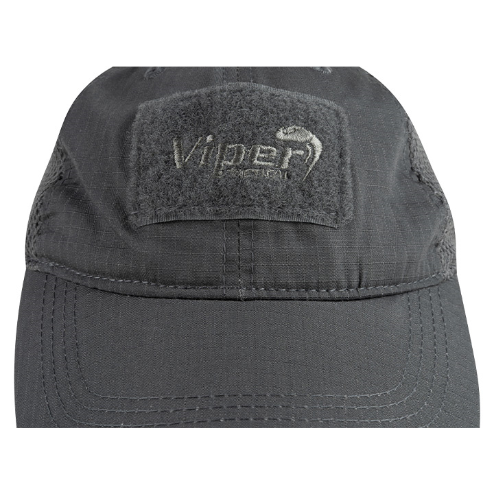 Viper Flexi-Fit Baseball Cap Titanium