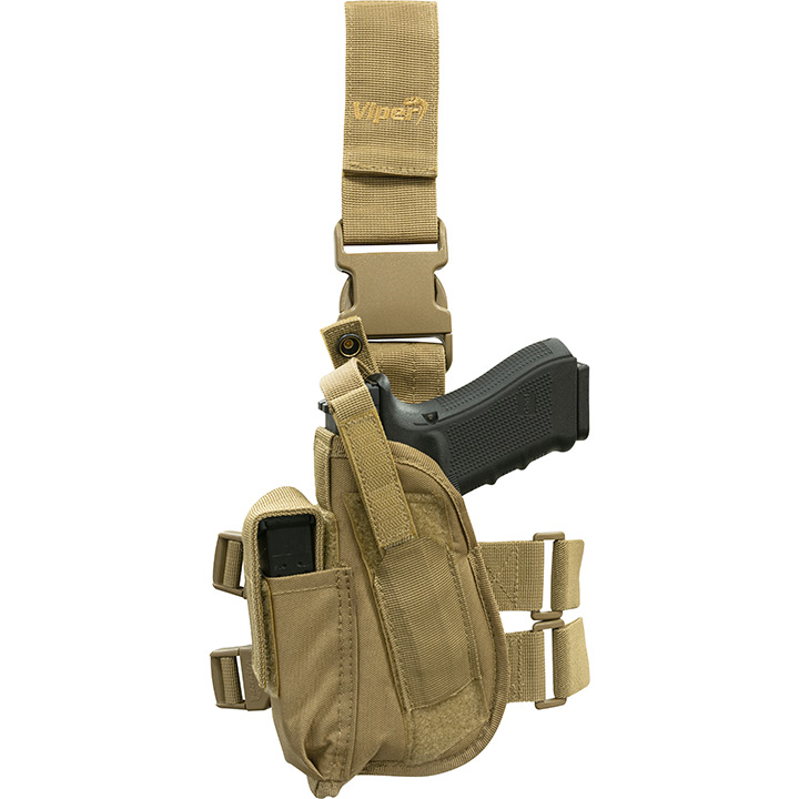 Viper Tactical Leg Holster Left Hand Coyote