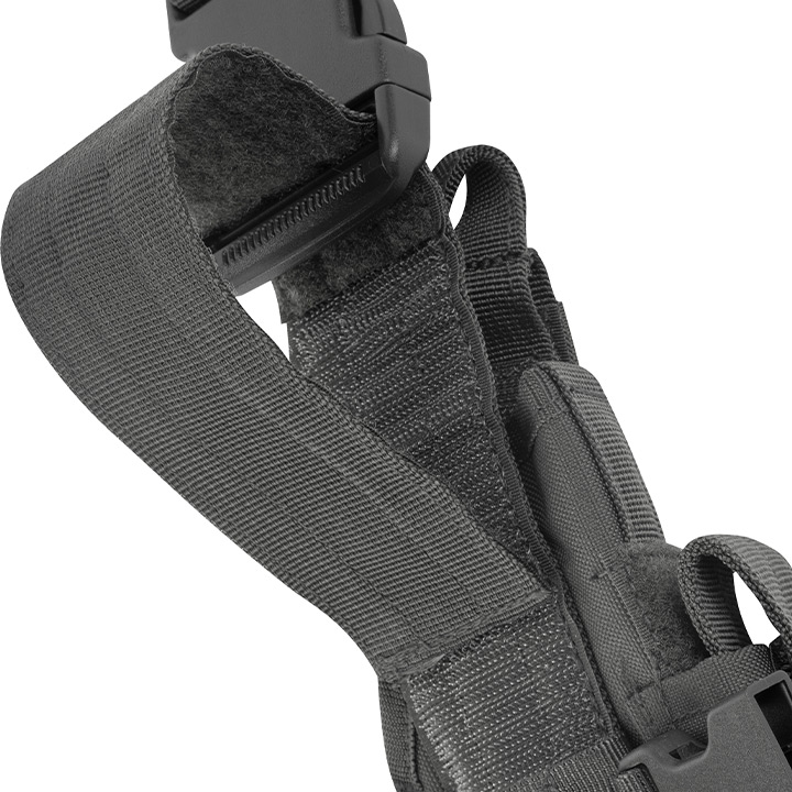 Viper Tactical Leg Holster Right Hand Titanium