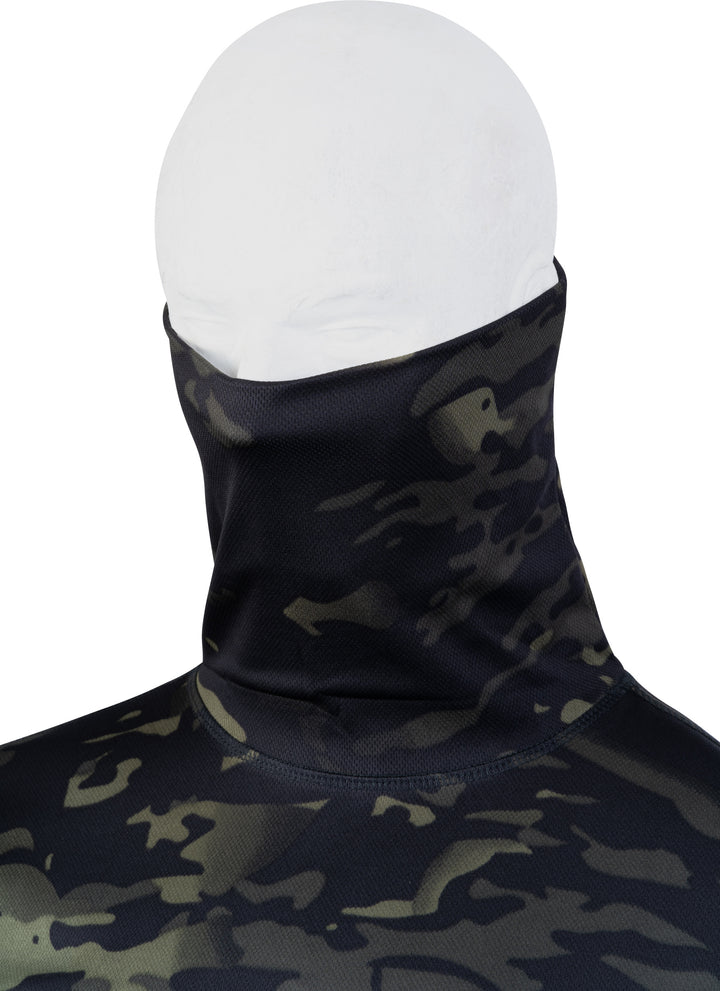 Viper Tactical Roll Neck Top V-Cam Black