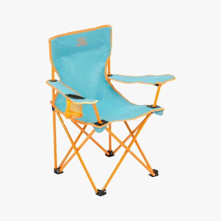 Highlander Kelburn Kids Camping Chair Kingfisher