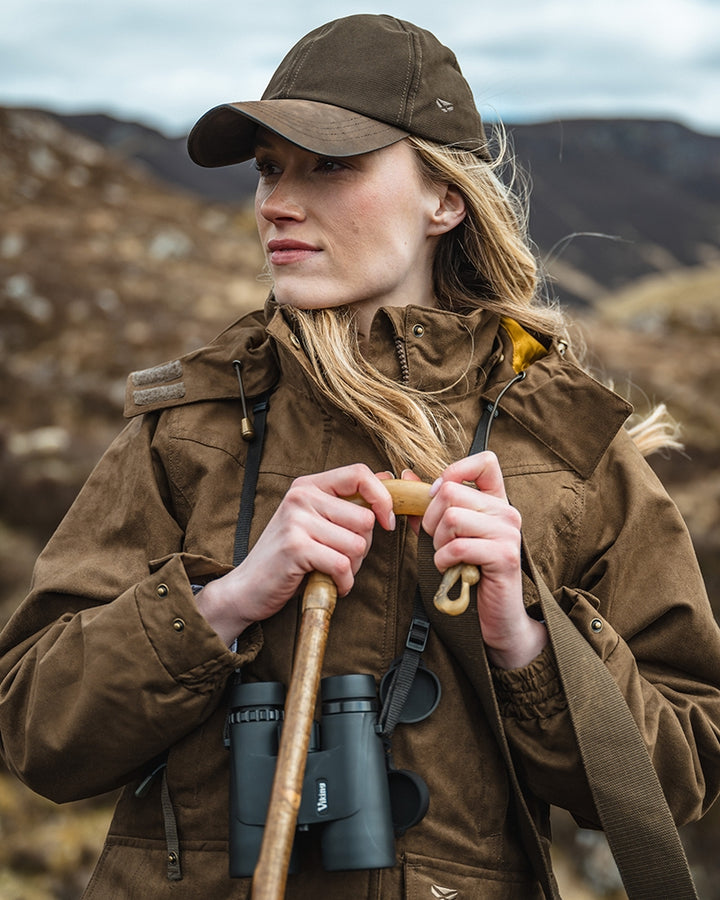 Hoggs Of Fife Rannoch Ladies W/P Hunting Jacket Field Green