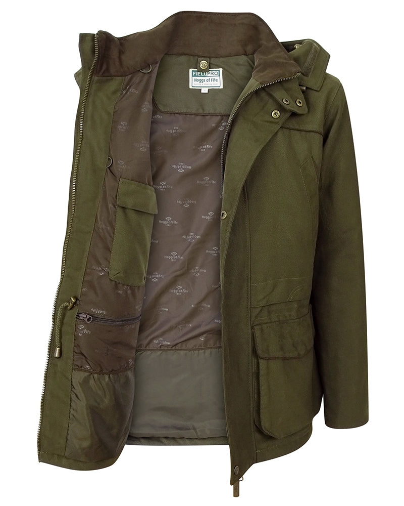 Hoggs Of Fife Kincraig Waterproof Field Jacket Olive Green