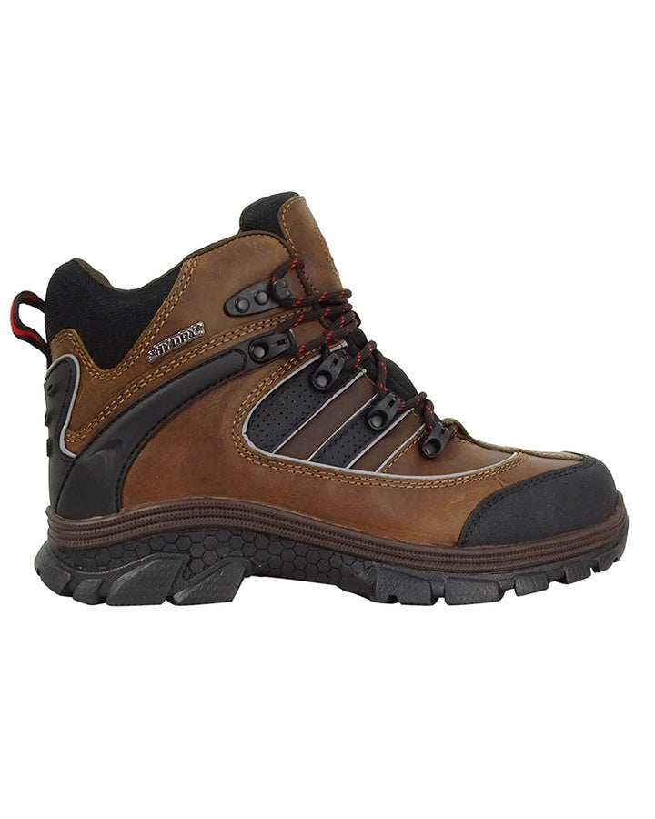 Hoggs Of Fife Apollo Safety Hiker Boots Crazy Horse Brown