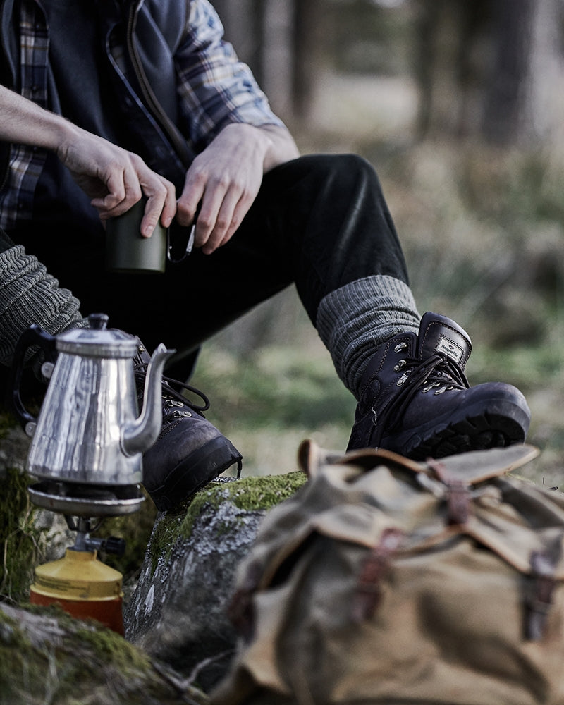 Hoggs Of Fife Munro Classic W/P Hiking Boot Crazy Horse Brown