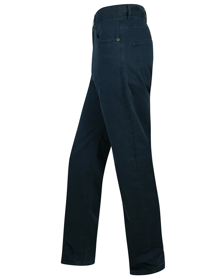 Hoggs Of Fife Dingwall Cotton Stretch Jeans Navy