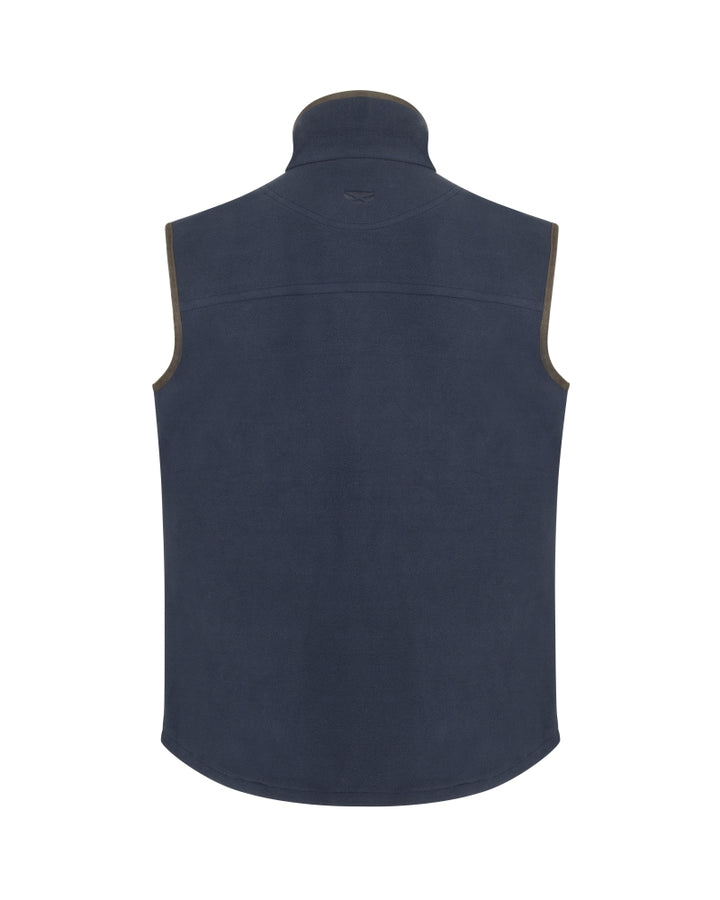 Hoggs Of Fife Woodhall Fleece Gilet Navy