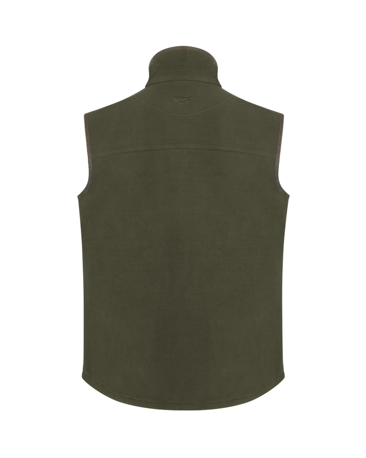 Hoggs Of Fife Woodhall Fleece Gilet Green