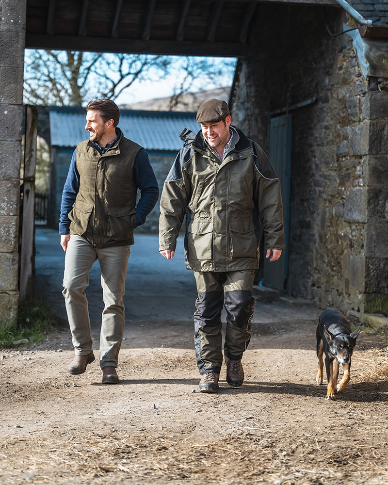 Hoggs Of Fife Field Tech Waterproof Jacket Green