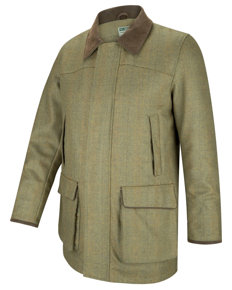 Hoggs Of Fife Kinloch Technical Tweed Field Coat Autumn Bracken