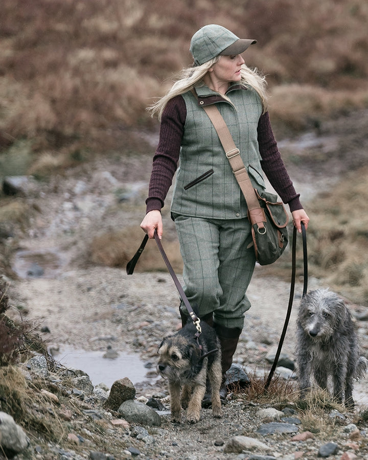 Hoggs Of Fife Roslin Ladies Technical Tweed Breek Spring Bracken