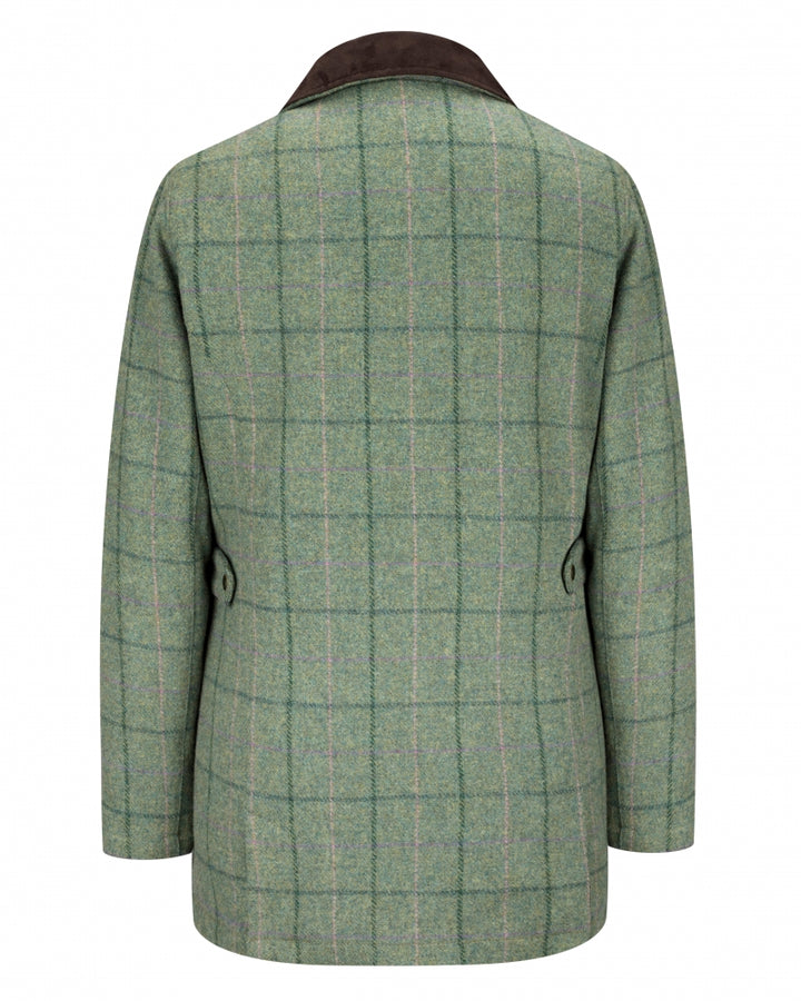 Hoggs Of Fife Roslin Ladies Technical Tweed Field Coat Spring Bracken