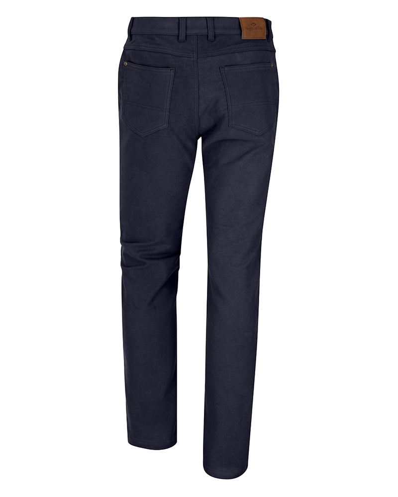 Hoggs Of Fife Monarch II Moleskin Trouser Navy