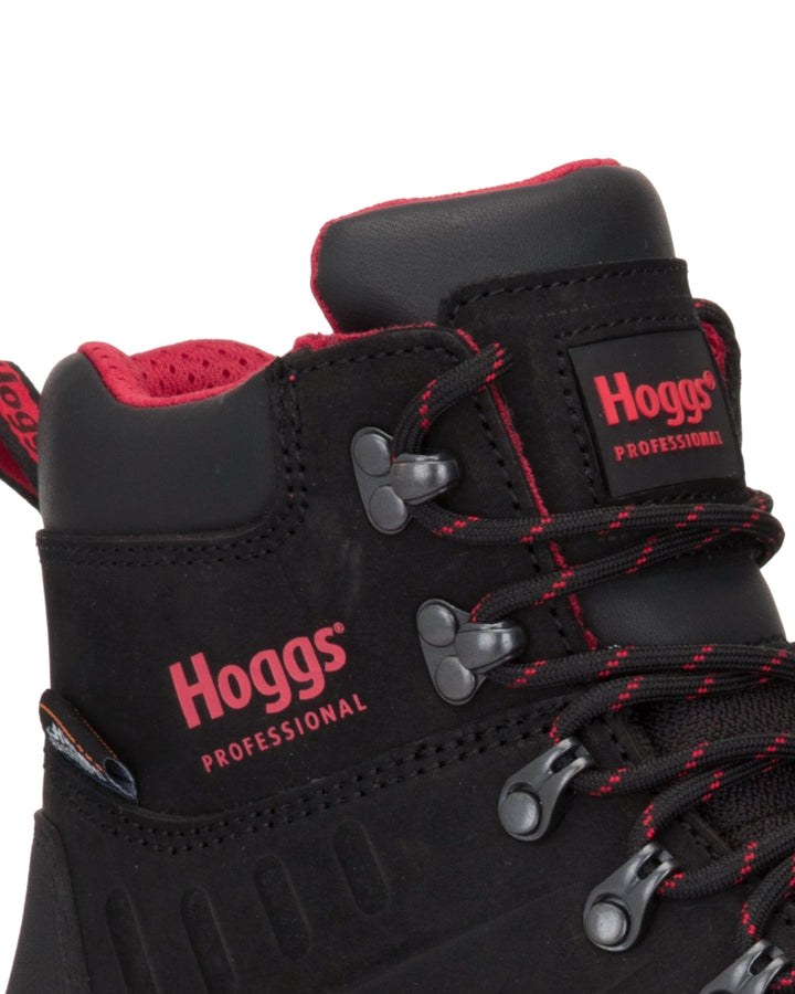 Hoggs Of Fife Poseidon S3 Safety Lace-Up Boot Black Nubuck