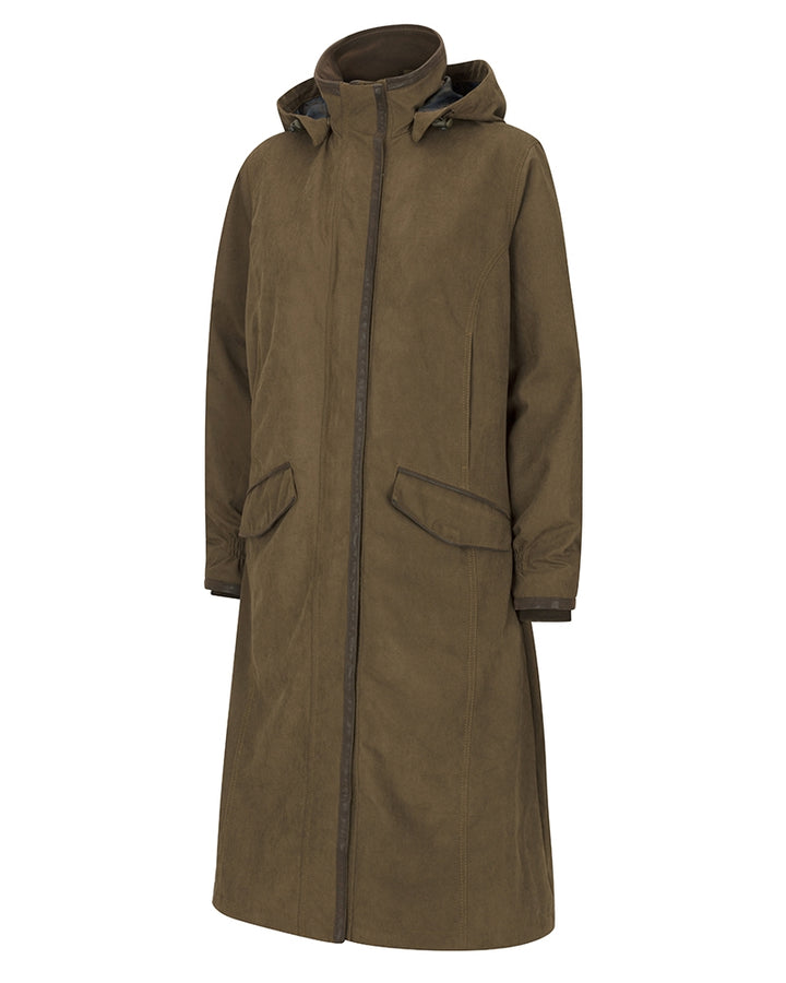 Hoggs Of Fife Struther Ladies Long Coat Sage