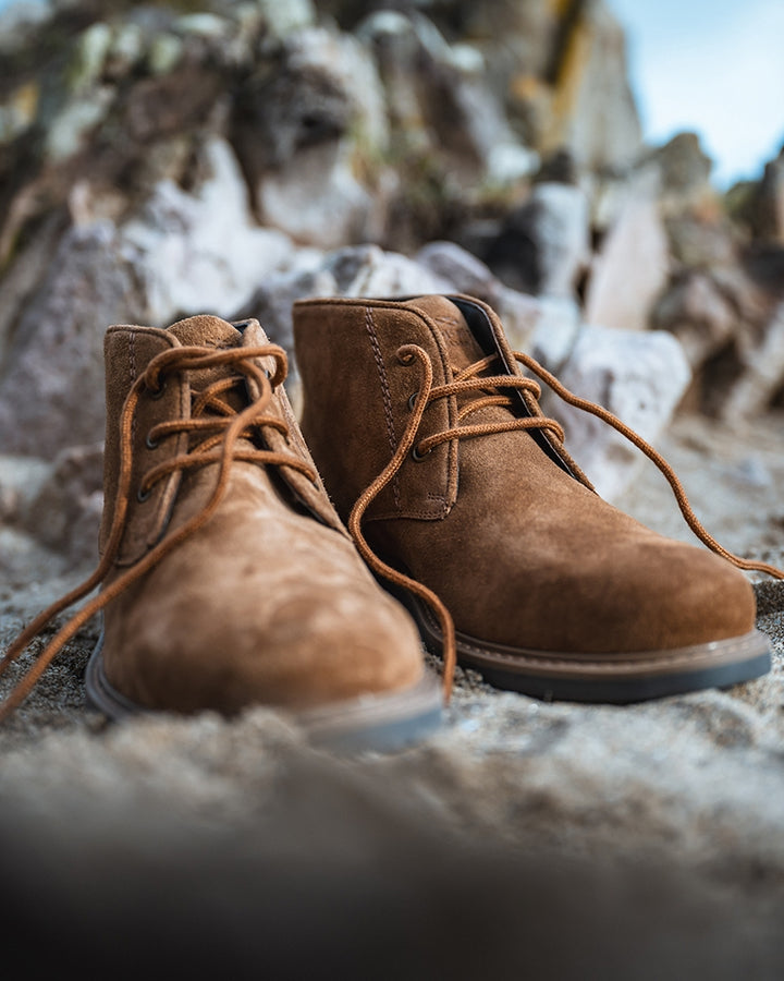 Hoggs Of Fife Clayton Chukka Boot Coffee Suede