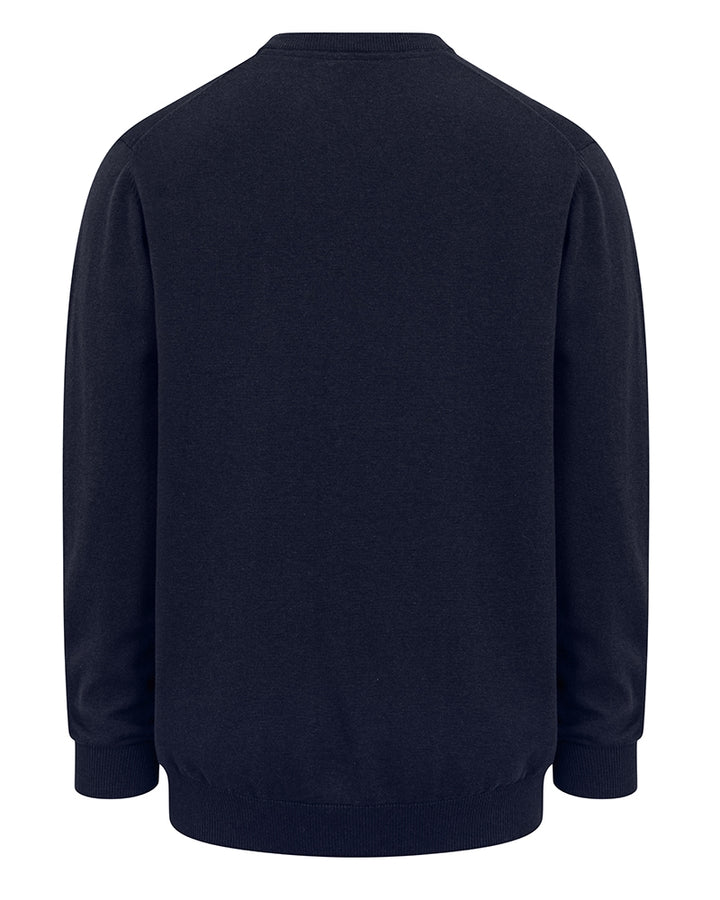 Hoggs Of Fife Stirling II LS Pullover Heather Blue